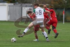 Kreisklasse - Saison 2025/26- Türk SV Ingolstadt - SV Lippertshofen - David Stipic weiss Lippertshofen - Enis Kuqanaj rot Türkisch  links - Ousseynou Tamba rot Türkisch  rechts - Foto: Meyer Jürgen