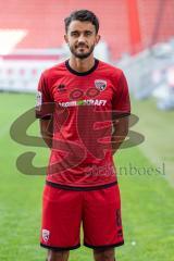 FC Ingolstadt 04; 3.Liga,  Porträttermin    
2025/2026, Fredrik Carlsen (8, FCI)
