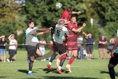 Toto-Pokal; FSV Harthof München - FC Ingolstadt 04; Simon Lorenz (32, FCI) Lukas Fröde (34, FCI) Zweikampf Kampf um den Ball