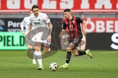 3. Liga; FC Ingolstadt 04 - Erzgebirge Aue; Felix Keidel (43, FCI) Tashchy Borys (14 Aue)