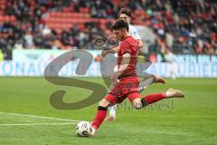3. Liga; FC Ingolstadt 04 - TSG Hoffenheim II; Torchance verpasst Linus Rosenlöcher (19, FCI)