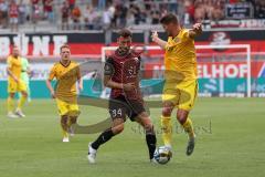 3.Liga - Saison 2023/2024 - FC Ingolstadt 04 -  1. FC Saarbrücken - Lukas Fröde (Nr.34 - FCI) - Foto: Meyer Jürgen