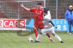 Kreisklasse - Saison 2025/26- Türk SV Ingolstadt - MTV Ingolstadt-  - SVahdet Demir weiss MTV - Umut Yürükal rot Türkisch - Foto: Meyer Jürgen