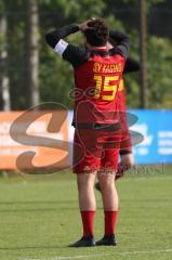 Kreisliga - Saison 2024/25- SV Kasing - TSV Hohenwart - Raphael Reichenberger rot Kasing - enttäuscht nach einer vergebenen Torchance  - XXXXX - Foto: Meyer Jürgen