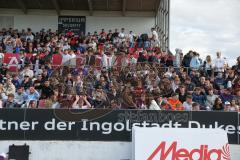 Freundschaftsspiel - Saison 2025/26 - FC Ingolstadt 04 II - Delay Sports - Zuschauer - laola welle - XXXXX - Foto: Meyer Jürgen