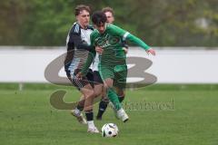 Bezirksliga - Saison 2025/26 - TSV Ober./Unterhaunstadt - FC Gerolfing - Ahmet Altay (Nr.25 - FC Gerolfing) - Fabio Udella grau Ober./Unterhaunstadt - Foto: Meyer Jürgen