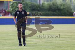 Toto-Pokal; Finale; FV Illertissen - FC Ingolstadt 04; Cheftrainer Michael Köllner (FCI) vor dem Spiel