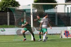 Bezirksliga - Saison 2024/25 - SV Manching - TSV Jetzendorf -Der 3:3 Ausgleichstreffer durch Marcel Posselt (Nr.19 - SV Manching) - jubel - XXXXX - Foto: Meyer Jürgen