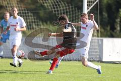 Kreisklasse - Saison 2024/25- TSV Gaimersheim II - SV Buxheim-  - Franz Reinwald schwarz Gaimersheim - Michael Iberl weiss Buxheim - Foto: Meyer Jürgen