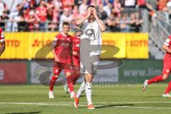 Toto-Pokal Finale; Würzburger Kickers - FC Ingolstadt 04; Schuß Torchance verpasst Benjamin Kanuric (8, FCI)