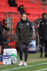 3. Liga; FC Ingolstadt 04 - Energie Cottbus; Cheftrainerin Sabrina Wittmann (FCI)