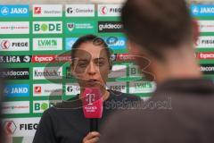 3. Liga - Saison 2026/27 - SC Preussen Münster - FC Ingolstadt 04 - Cheftrainerin Sabrina Wittmann (FCI)  im Interview mit Magenta Sport -  - XXXXX - Foto: Meyer Jürgen