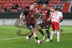 Toto-Pokal - Saison 2023/2024 - FC Ingolstadt 04 - Jahn Regensburg - Ryan Malone (Nr.16 - FCI) - Foto: Meyer Jürgen