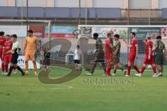 Toto - Pokal - Saison 2024/25 - TSV Lohr - FC Ingolstadt 04 - Abklatschen nach dem Spiel -  - XXXXX - Foto: Meyer Jürgen