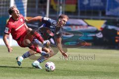 3. Liga - Saison 2025/26 - TSG Hoffenheim II - FC Ingolstadt 04  - Yann Sturm (Nr.7 - FCI) - XXXXX - Foto: Meyer Jürgen