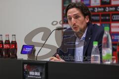 3.Liga - Saison 2022/2023 - FC Ingolstadt 04 -  - Pressekonferenz - Sportdirektor Ivica Grlic (FCI) -  - Foto: Meyer Jürgen