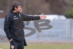 2. Bundesliga Frauen - Saison 2025/26 - FC Ingolstadt 04 Frauen - VFB Stuttgart  - Trainer Heiko Gerber Stuttgart - XXXXX - Foto: Meyer Jürgen