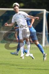 Kreisliga - Saison 2024/25- TSV Ober./Unterh.stadt - SV Hundszell-  - David Polster weiss Oberh.stadt - XXXXX - Foto: Meyer Jürgen