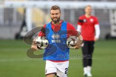 Toto-Pokal 2024; TürkGücü München - FC Ingolstadt 04; vor dem Spiel Yannick Deichmann (20, FCI)