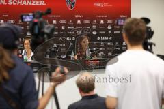 3. Liga - Saison 2024/25 - Pressekonferenz - FC Ingolstadt 04 -  - Cheftrainerin Sabrina Wittmann (FCI) - XXXXX - Foto: Meyer Jürgen