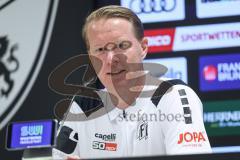 3. Liga; FC Ingolstadt 04 - VfL Osnabrück; Pressekonferenz Interview Cheftrainer Timo Schultz (VfL)