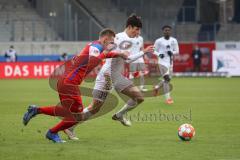 2.BL; 1. FC Heidenheim - FC Ingolstadt 04; Merlin Röhl (34, FCI) Mainka Patrick (6, FCH)