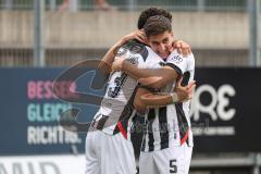 Toto Pokal; FC Memmingen - FC Ingolstadt 04, 2. Runde; Tor Jubel Treffer 0:3 Emre Gül (5, FCI)