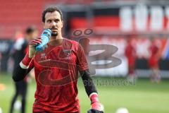 3. Liga; FC Ingolstadt 04 - SSV Ulm; vor dem Spiel Torwart Kai Eisele (25, FCI)