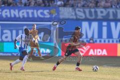 3. Liga; FC Hansa Rostock - FC Ingolstadt 04; Emre Gül (5, FCI) Kinsombi Christian (27 HR)