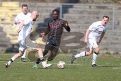Bayernliga Nord - Saison 2025/26 - FC Ingolstadt 04 II - SpVgg Bayern Hof - Jason Osei Tutu (Nr.11 - FC Ingolstadt II) - Maximilian Weiß weiss Bayern Hof  - Foto: Meyer Jürgen
