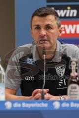 3. Liga; TSV 1860 München - FC Ingolstadt 04; Cheftrainer Michael Köllner (FCI) Pressekonferenz Interview