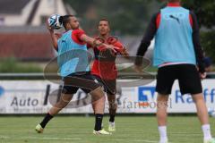 3.Liga - Saison 2023/2024 - Training in Berching - FC Ingolstadt 04 - Leon Guwara (Nr.6 - FCI) - Foto: Meyer Jürgen