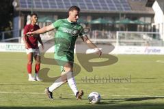 Kreisliga - Saison 2023/2024 - FC Gerolfing - Türk SV Ingolstadt - Flaur Bashota grün Gerolfing -- Foto: Meyer Jürgen