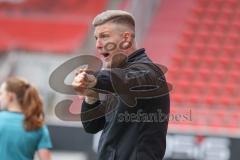 2. Bundesliga Frauen - Saison 2024/25 - FC Ingolstadt 04 Frauen - SV Weinberg - Cheftrainer Benjamin Stolte (FCI Frauen) - XXXXX - Foto: Meyer Jürgen