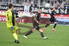 3. Liga; FSV Zwickau - FC Ingolstadt 04; David Kopacz (29, FCI) Torwart Brinkies Johannes (1 FSV)