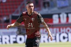 3. Liga; FC Ingolstadt 04 - Hallescher FC; Felix Keidel (43, FCI)