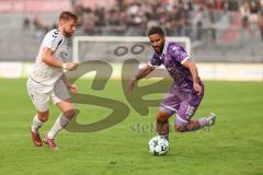 Toto-Pokal; SV Wacker Burghausen - FC Ingolstadt 04; Keanan Bennetts (18 FCI)