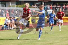 Toto-Pokal; Finale; FV Illertissen - FC Ingolstadt 04; Tobias Bech (11, FCI) Zweikampf Kampf um den Ball