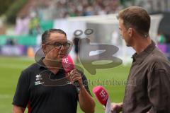3. Liga - Saison 2026/27 - SC Preussen Münster - FC Ingolstadt 04 - Scouting/Kaderplanung Rigo Hof (FCI) -  im Interview mit Magenta Sport -  - Foto: Meyer Jürgen