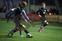 Landesliga - Saison 2026/27 - SV Manching - VFB Durach - Mark Nosdrin blau Durach  - Luca Bienert (Nr.16 - SV Manching) - Foto: Meyer Jürgen