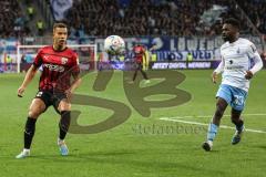 3. Liga; FC Ingolstadt 04 - TSV 1860 München; Marcel Costly (22, FCI) Boyamba Joseph (33 TSV)