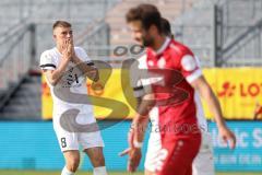 Toto-Pokal Finale; Würzburger Kickers - FC Ingolstadt 04; Torchance verpasst ärgert sich