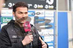3. Liga; SV Wehen Wiesbaden - FC Ingolstadt 04; Interview Cheftrainer Guerino Capretti (FCI)