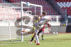 Testspiel; 1. FC Nürnberg - FC Ingolstadt 04 - Torchance verpasst Tim Heike (9, FCI) Jeltsch Finn (4 FCN) Torwart Reichert Jan (1 FCN)