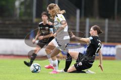 2. Fußball-Liga - Frauen - Saison 2023/2024 - Freundschaftsspiel - FC Ingolstadt 04 - SCR Altach - Yvonne Dengscherz schwarz FCI - Foto: Meyer Jürgen