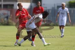 Bayernliga Nord - Saison 2024/25 - FC Ingolstadt 04 II - ASV Neumarkt - Schoen Leon rot Neumarkt - Said Souleymane (Nr.17 - FCI U21) - Foto: Meyer Jürgen