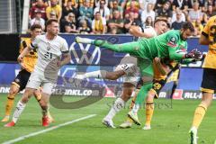 3. Liga; SG Dynamo Dresden - FC Ingolstadt 04; Torchance Torwart Drljaca Stefan (1 DD) Meier Jonathan (8 DD) Jannik Mause (7, FCI) Julian Kügel (31, FCI)