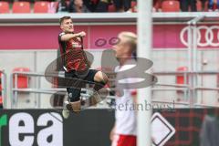3. Liga; FC Ingolstadt 04 - Rot-Weiss Essen; Tor Jubel Treffer Jonas Scholz (15, FCI)