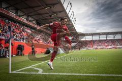 3. Liga; FC Ingolstadt 04 - SSV Jahn Regensburg; Ecke Fredrik Carlsen (8, FCI)
