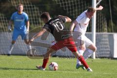 Kreisklasse - Saison 2024/25- TSV Gaimersheim II - SV Buxheim-  - Franz Reinwald schwarz Gaimersheim - Michael Iberl weiss Buxheim - Foto: Meyer Jürgen